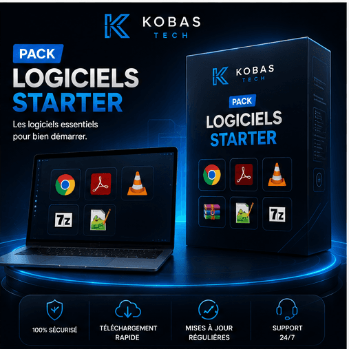Image du Pack Logiciels Starter